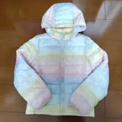 GAPキッズ　グラデーションフード付中綿コート