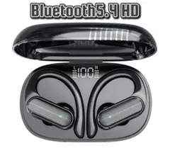 Bluetooth5.4 アップグレード 耳掛け式 ワイヤレスイヤホン TWS