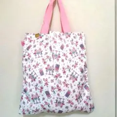 秋　バッグ　トートバッグ　マザーグース森110番　大判　新品　お稽古　スイミング