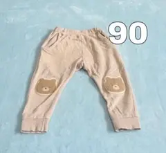 しまむら morinorinkle キッズパンツ90 くま 長ズボン