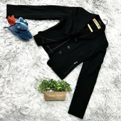 美品 COMME CA ISM コムサイズム ジャケット M ブラック