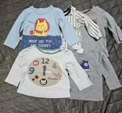 まとめ売り:長袖トップスセット 80