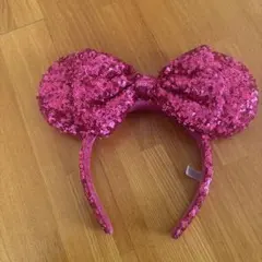 ミニー　スパンコールカチューシャ