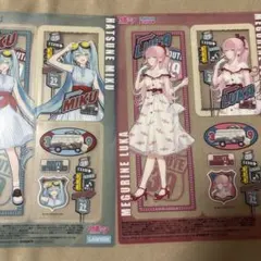 初音ミク 巡音ルカ ローソンコラボ クリアカード