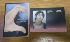 ZB1 メテュ マシュー ICONIK 封入 メッセージカード 2枚