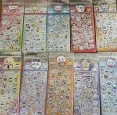 動物キャラクターシール 12シートセット