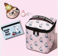 【匿名配送/送料込】MOOMIN SHOP HAWAII バニティ 3点 付録のサムネイル