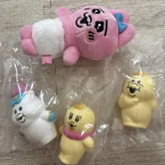 おぱんちゅうさぎ ぬいぐるみ マスコット んぽちゃむフィギュア セットのサムネイル