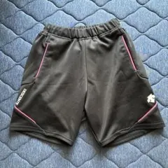 DESCENTE デサントバレーボール用パンツ　ブラック　ピンクのサムネイル
