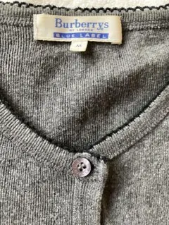 バーバリーブルーレーベル　BURBERRY BLUE LABEL M グレー