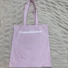 CosmeKitchen ピンクエコバッグ　トートバッグのサムネイル