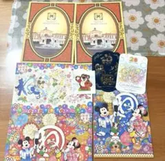 ディズニーリゾート　ポストカード　ステッカー　まとめ売り