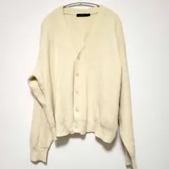 美品❣️RAGEBLUE アイボリー カーディガン 【L】ユニセックス 人気