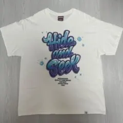 【美品】ハイドアンドシーク　Airbrush Tee(Front) XLサイズ