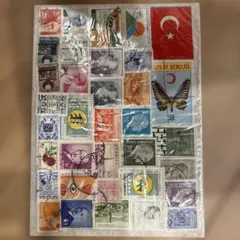 トルコ 使用済切手 セット