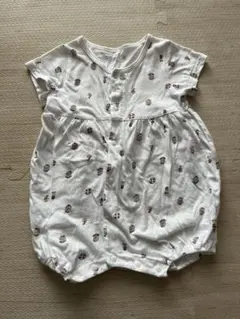 ロンパース　80　くま　マリン