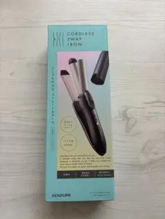 KOIZUMI コイズミ カール&ストレート 2WAY ヘアアイロン