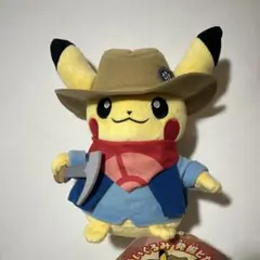 ピカチュウ　ぬいぐるみ　化石博物館