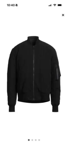 DOLCE&GABBANA ボンバージャケット ブラック