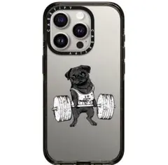 CASETiFY iPhone 15 Pro ケース ブラックパグのサムネイル