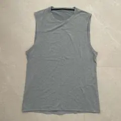 c*a様 ルルレモン　グレー ストレッチ タンクトップ