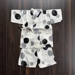 甚平 水玉模様 100cm