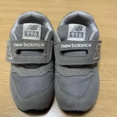 new balance 996 グレー ベロクロ