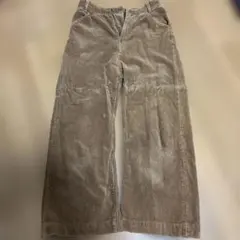 CRAFT STANDARD コーデュロイ ワイドパンツ ブラウン