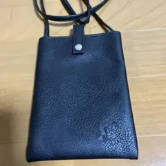 ペコちゃん スマホショルダーバッグ ブラックのサムネイル