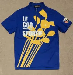 【早い者勝・訳あり特価】ルコックゴルフ メンズモックネックシャツ S～M ジップ