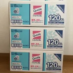 카오 토일렛 퀵클 리필 10매 x 12팩, 3박스