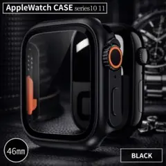☆SALE☆Apple Watch ケース 防水 全面保護 46mm ブラック