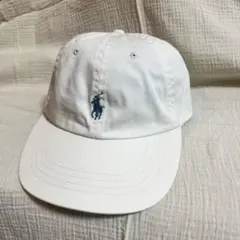 POLO Ralph Lauren ホワイト キャップ 白 ポロラルフローレン