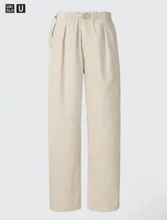 ユニクロU コーデュロイタックワイドパンツ