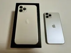 iPhone 11 pro ホワイト 本体 Apple シルバー 256gb