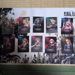 ディシディアファイナルファンタジー b2 半裁ポスター - メルカリ