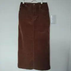 《coen》コーデュロイロングスカート　Мサイズ