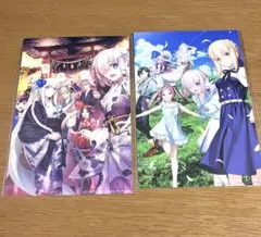 Fate/Grand Order ビジュアルイラストカード　 2枚セット