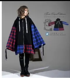 Favorite コラボパーカー Mサイズ チェックのサムネイル