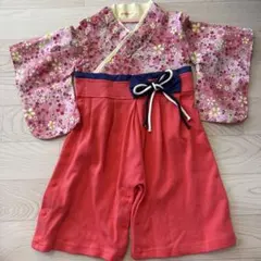 ベビー袴ロンパース
