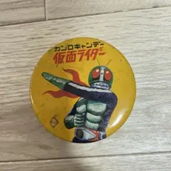 レトロ　希少　仮面ライダー イラスト缶