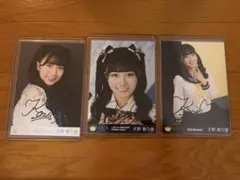 天野香乃愛 生写真 直筆 3枚 ニアジョイ - メルカリ