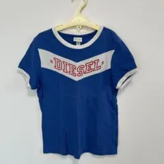 DIESEL キッズ　青　サイズ7 Ｔシャツ　130センチ程　ディーゼル　夏