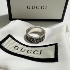 GUCCI ダブルG シルバーリング