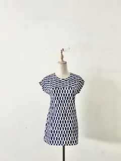 【北欧】【美品】marimekko suomu チュニックワンピース　サイズXSのサムネイル