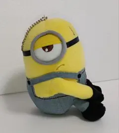ミニオンCARL ぬいぐるみキーホルダー デニム