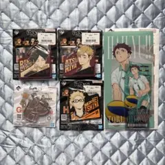 ハイキュー一番くじセット売り　G常H賞I賞角名宮侑宮治月島及川