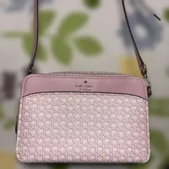 未使用品　kate spade 幾何学模様 ショルダーバッグ
