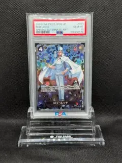PSA10 ロブ・ルッチ パラレル ワンピースカードゲーム - メルカリ