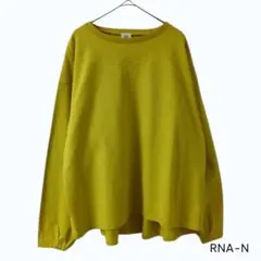 RNA-N バック切替 ワイドカットソー 長袖 イエロー Mのサムネイル